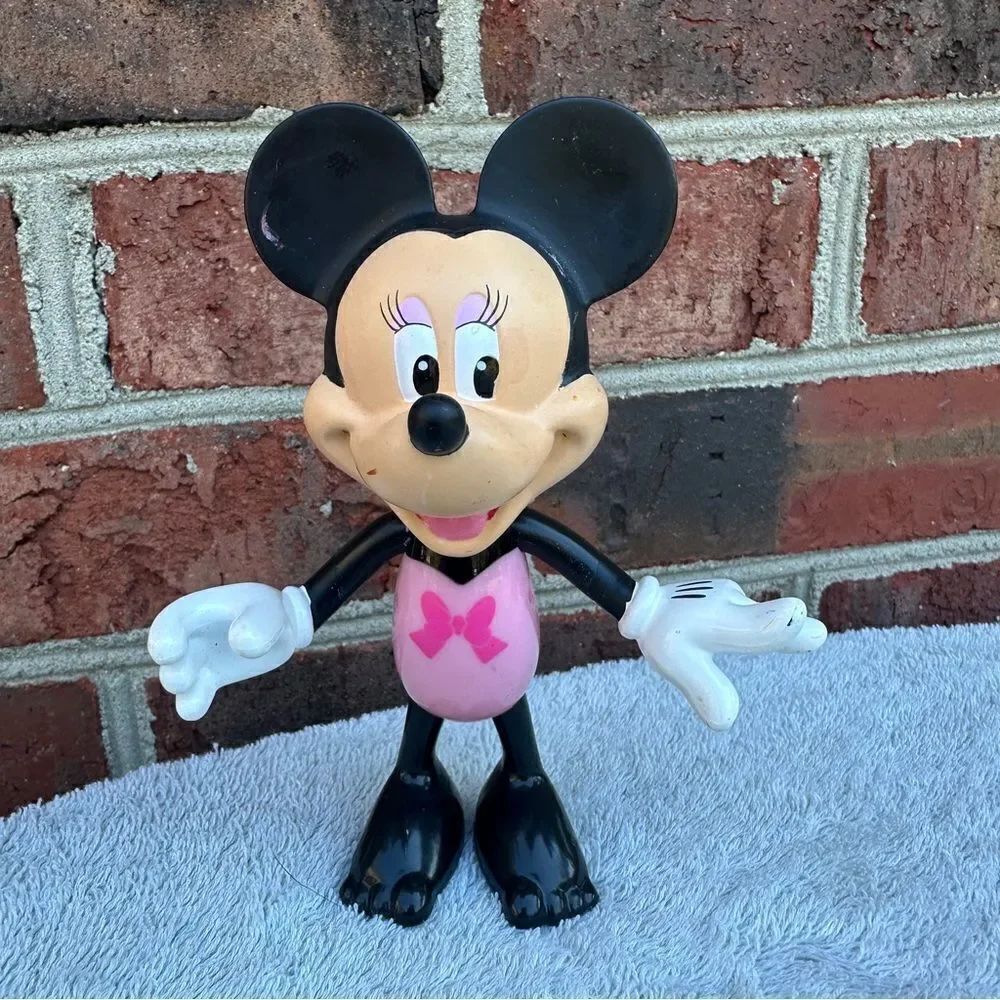Disney Minnie Mouse Pink Suit Figure Mattel 5.5”
